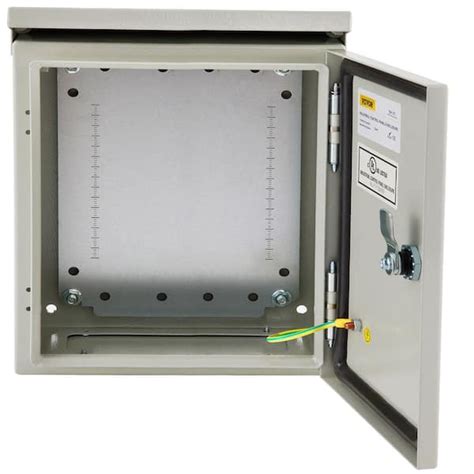 12x12x8 metal junction box|lockable weatherproof enclosure.